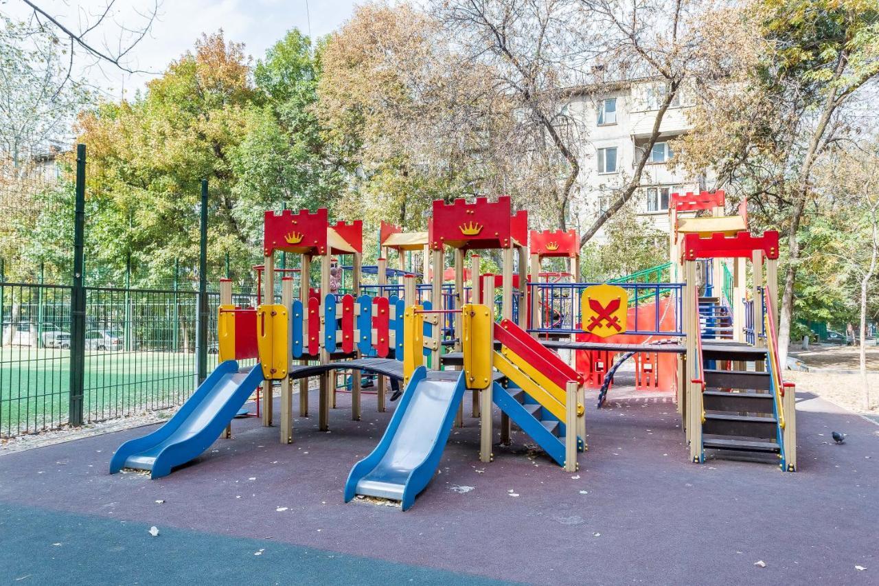 Стильная Квартира В Золотом Квадрате 알마티 외부 사진